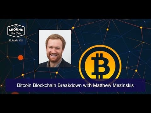Fintech Podcast Episode 132 Bitcoin Blockchain Breakdown with Matthew Mezinskis