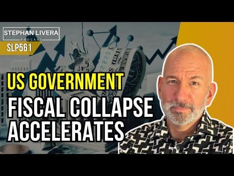 US Government Fiscal Collapse Accelerates with Peter St Onge SLP561