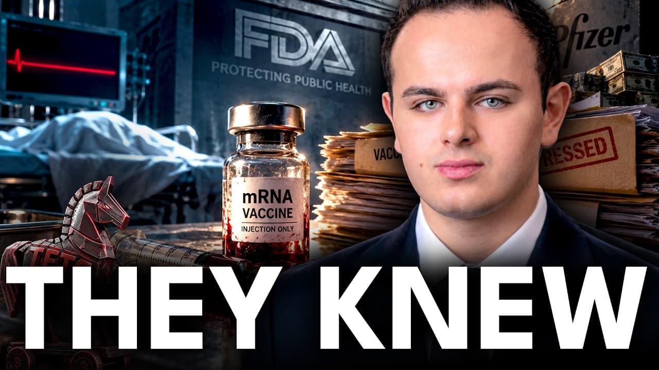 Nic Hulscher on the TFTC podcast discussing MMR vaccine deaths, mRNA cancer mechanisms, and ivermectin cancer research