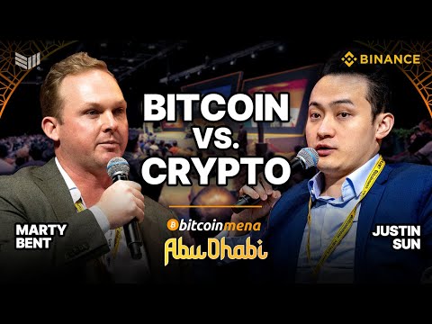 The Bitcoin vs Crypto Debate: Justin Sun vs Marty Bent at Bitcoin MENA