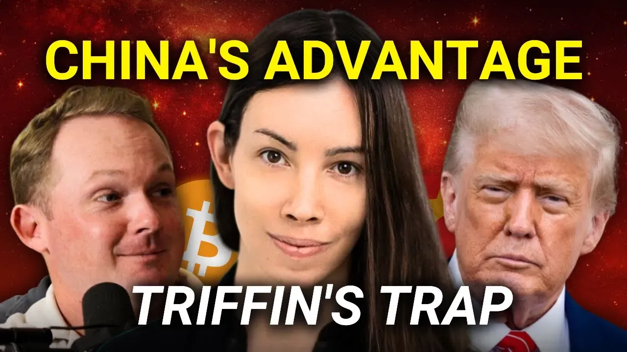 Lyn Alden on the TFTC podcast discussing Triffin's dilemma, the dollar, and reserve assets