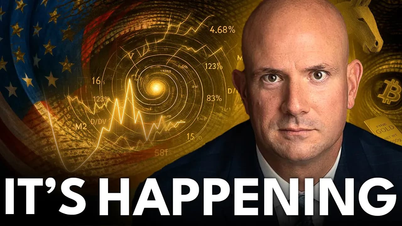 Luke Gromen on the TFTC podcast discussing rare earths, gold, and the dollar system