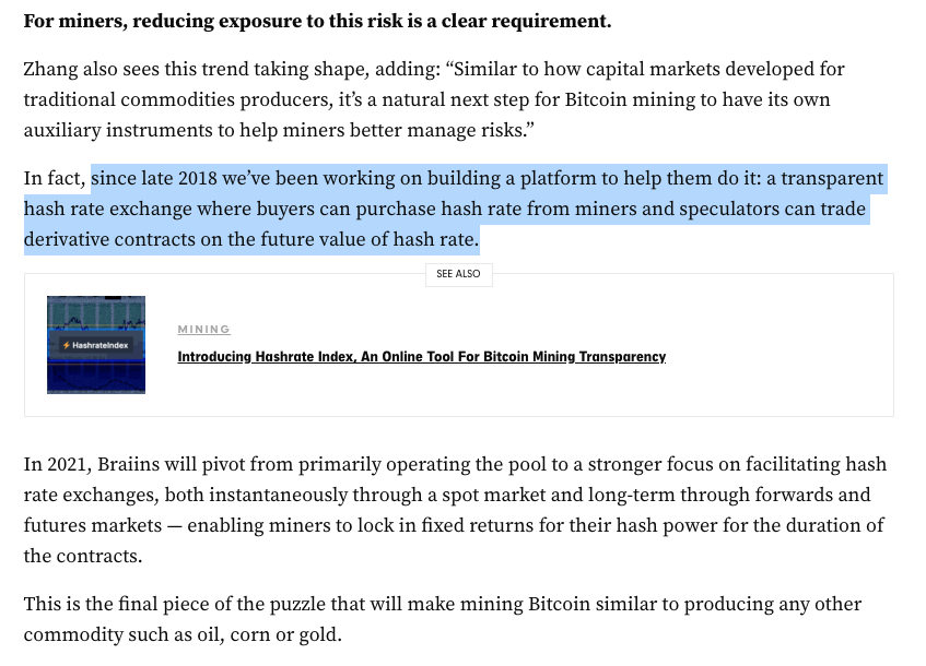 btc magazine slush pool