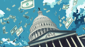 U.S. Budget Deficit Reaches $1.8 Trillion