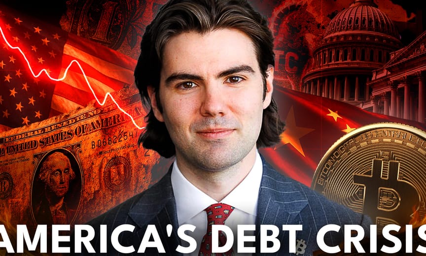 TFTC - Bitcoin Is The Only Way To Defuse America's Debt Bomb (Former Government Insider) | Connor Brown